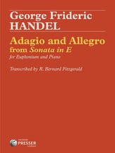 ADAGIO AND ALLEGRO EUPHONIUM SOLO cover